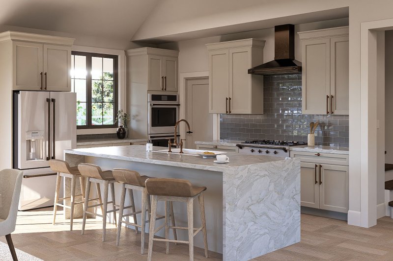 House Design - Interior - Kitchen 1 for Farmhouse House Plan #455-359 - 4 bed, 3.5 bath