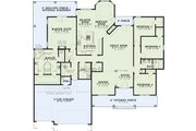 Traditional Style House Plan - 4 Beds 2.5 Baths 2478 Sq/Ft Plan #17-177 Floor 