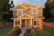 Craftsman Style House Plan - 3 Beds 2.5 Baths 2956 Sq/Ft Plan #126-275 