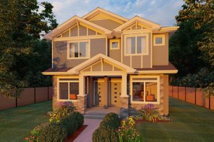 Exterior - Other Elevation for Craftsman House Plan #126-275 - 3 bed, 2.5 bath