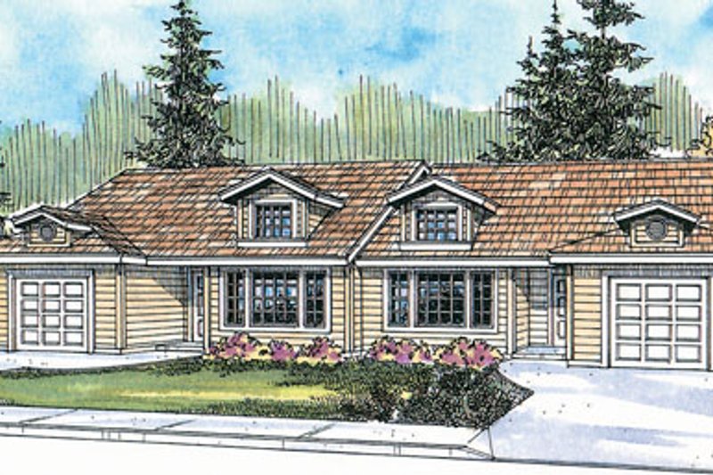 Home Plan - Exterior - Front Elevation Plan #124-807