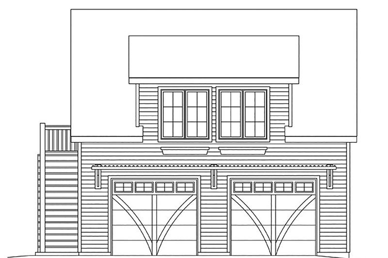Dream House Plan - Exterior - Front Elevation 4 for Country House Plan #22-602, 0 bath
