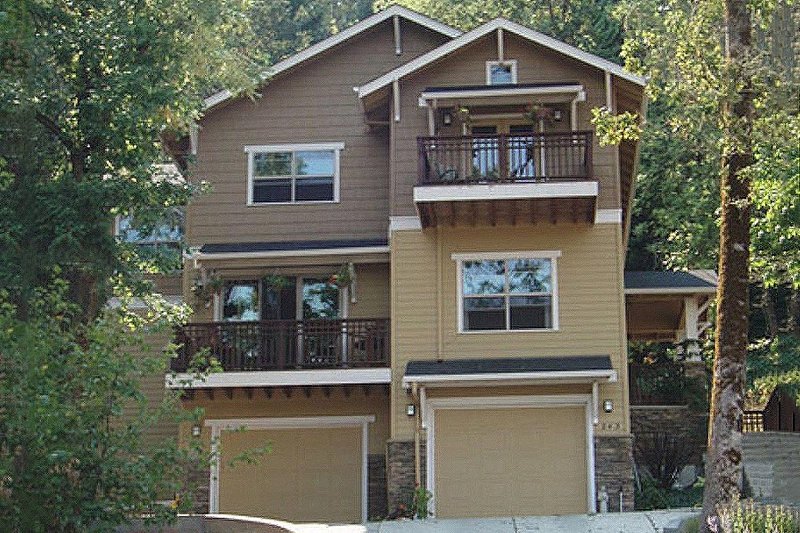 Home Plan - Exterior - Front Elevation 3 for Craftsman House Plan #124-549 - 4 bed, 2.5 bath