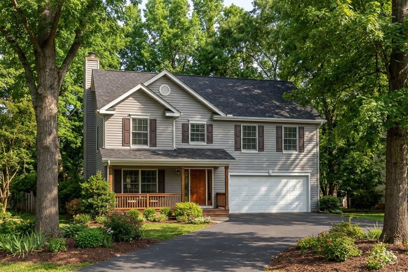 Country Style House Plan - 4 Beds 2.5 Baths 2547 Sq/Ft Plan #22-208 Exterior