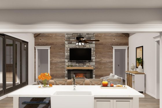 Interior - Kitchen for Farmhouse House Plan #923-365 - 4 bed, 3.5 bath