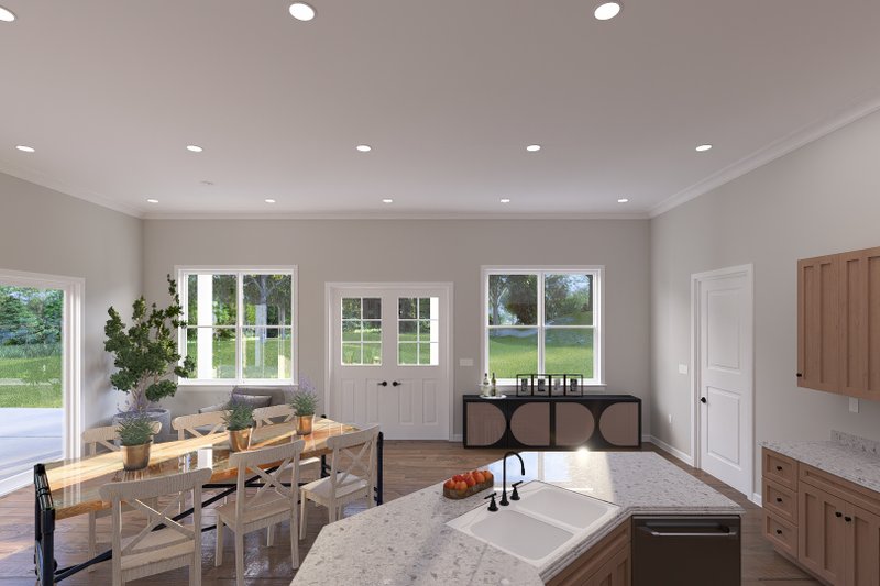 Home Plan - Interior - Kitchen 2 for Modern House Plan #1060-502 - 3 bed, 3.5 bath