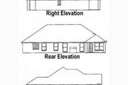 Traditional Style House Plan - 3 Beds 2 Baths 1806 Sq/Ft Plan #65-387 