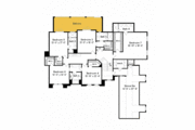 Mediterranean Style House Plan - 7 Beds 7 Baths 7351 Sq/Ft Plan #135-191 