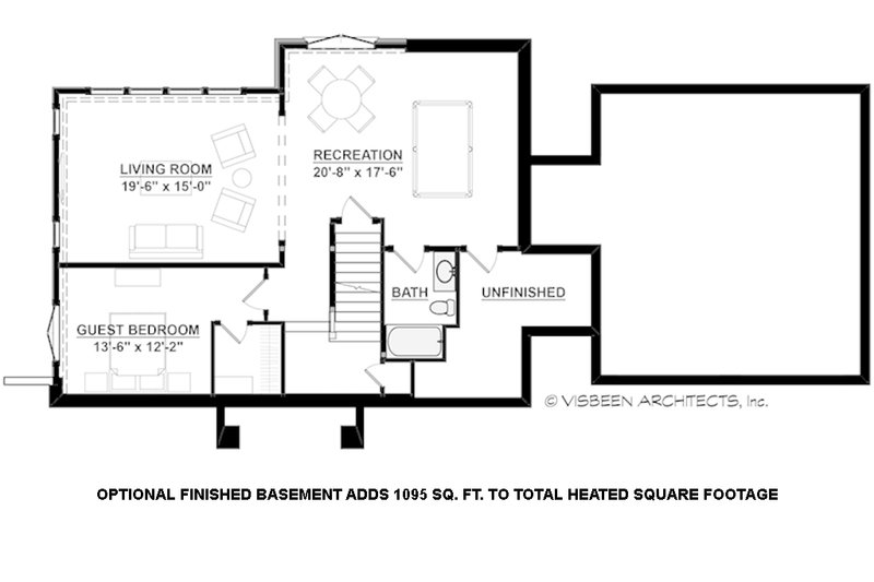 Home Plan - Optional Finished Basement