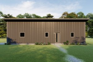 Dream House Plan - Contemporary Exterior - Front Elevation Plan #1092-12