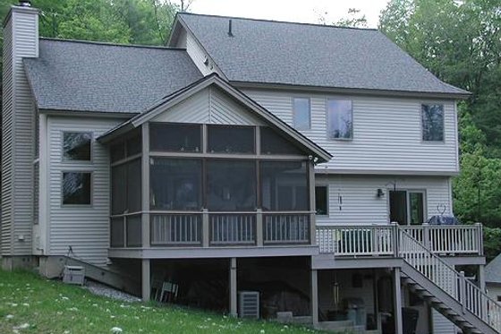 Exterior - Rear Elevation for Modern House Plan #75-169 - 3 bed, 3 bath
