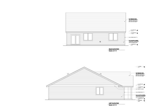 Exterior - Other Elevation 1 for Craftsman House Plan #53-739 - 3 bed, 2 bath