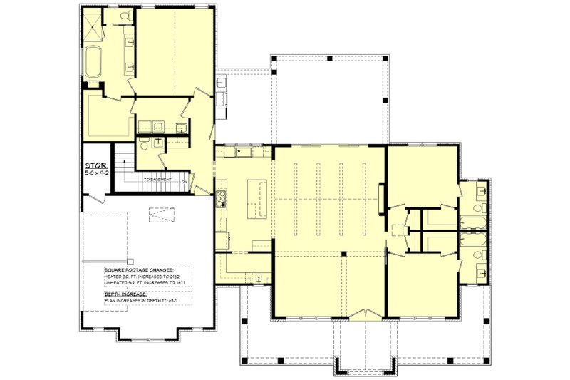 House Blueprint - Floor Plan - Other Floor for Farmhouse House Plan #430-426 - 3 bed, 3.5 bath