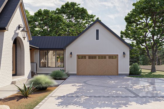 Exterior - Other Elevation 3 for Cottage House Plan #455-811 - 1 bed, 1.5 bath