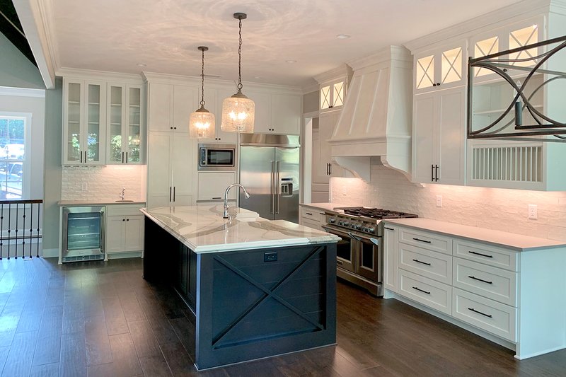 House Blueprint - Interior - Kitchen 1 for Craftsman House Plan #437-116 - 4 bed, 4 bath