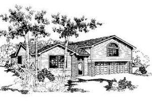 Traditional Exterior - Front Elevation Plan #60-301