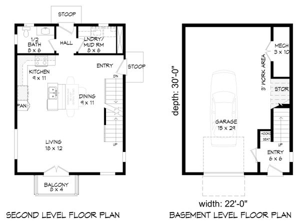 Home Plan - Contemporary Floor Plan - Main Floor Plan #932-324