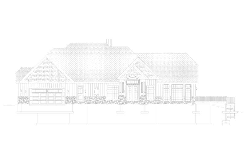 House Plan Design - Exterior - Front Elevation 12 for European House Plan #1060-75 - 3 bed, 3.5 bath