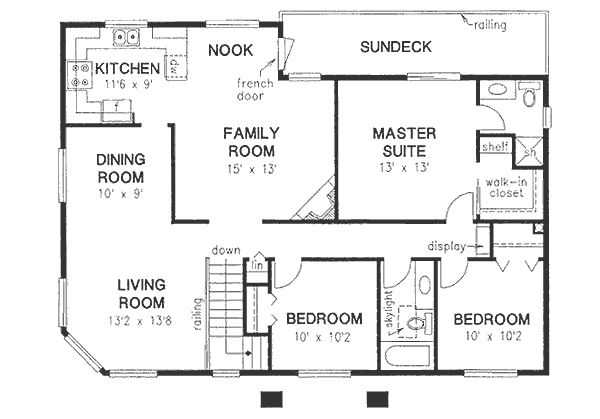 House Design - European Floor Plan - Upper Floor Plan #18-9218