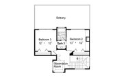 European Style House Plan - 4 Beds 3.5 Baths 3290 Sq/Ft Plan #417-375 
