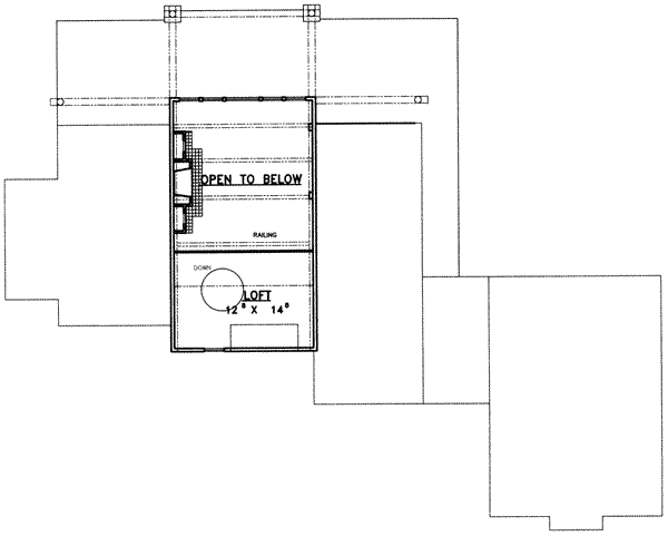 Dream House Plan - Floor Plan - Upper Floor for Traditional House Plan #117-349 - 3 bed, 3.5 bath