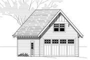 Bungalow Style House Plan - 0 Beds 0 Baths 400 Sq/Ft Plan #423-18 