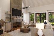 Farmhouse Style House Plan - 4 Beds 3.5 Baths 2655 Sq/Ft Plan #430-390 