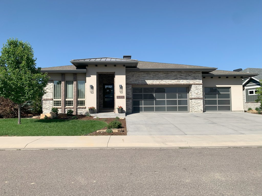 Exterior - Front Elevation 2 for Ranch House Plan #1069-5 - 2 bed, 2 bath