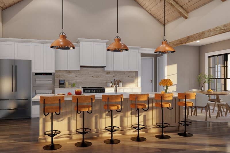 House Plan Design - Interior - Kitchen for Farmhouse House Plan #923-440 - 3 bed, 2.5 bath