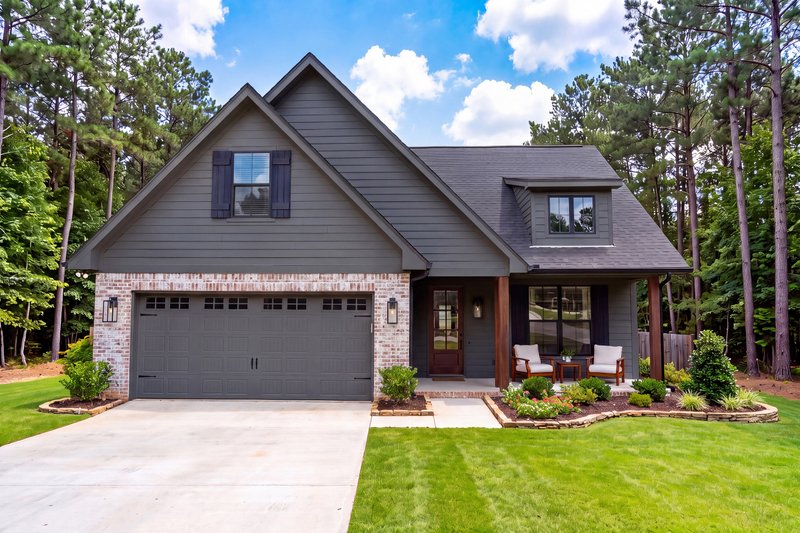 Home Plan - Exterior - Front Elevation 4 for Farmhouse House Plan #430-313 - 4 bed, 2.5 bath