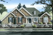Traditional Style House Plan - 3 Beds 2 Baths 2184 Sq/Ft Plan #46-514 