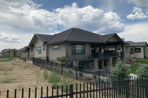 Exterior - Rear Elevation for Ranch House Plan #1069-7 - 3 bed, 2.5 bath