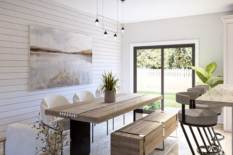 House Design - Interior - Dining Room for Traditional House Plan #455-226 - 1 bed, 1 bath