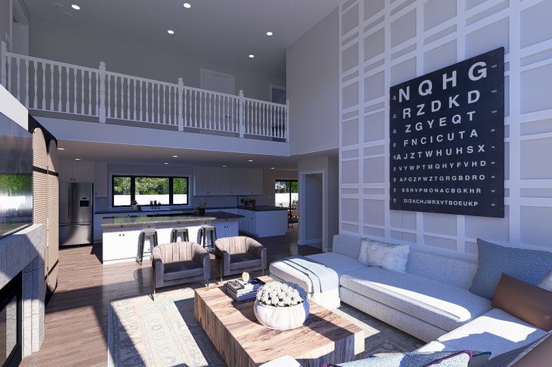 Dream House Plan - Interior - Family Room 3 for Traditional House Plan #1060-427 - 4 bed, 2.5 bath