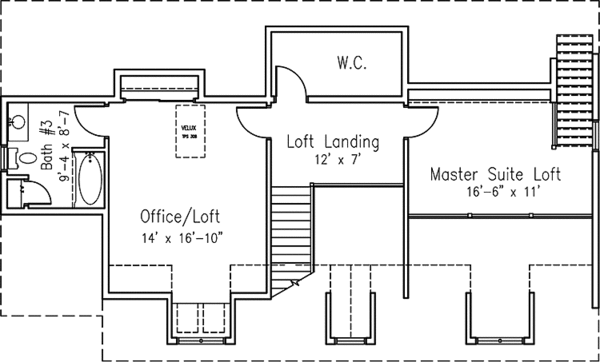 House Blueprint - Classical Floor Plan - Other Floor Plan #994-10