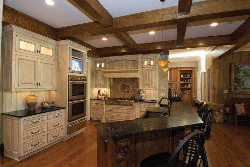 House Blueprint - Interior - Kitchen 1 for Craftsman House Plan #54-362 - 4 bed, 4.5 bath