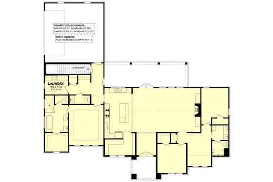 Floor Plan - Other Floor for Traditional House Plan #430-311 - 3 bed, 2.5 bath