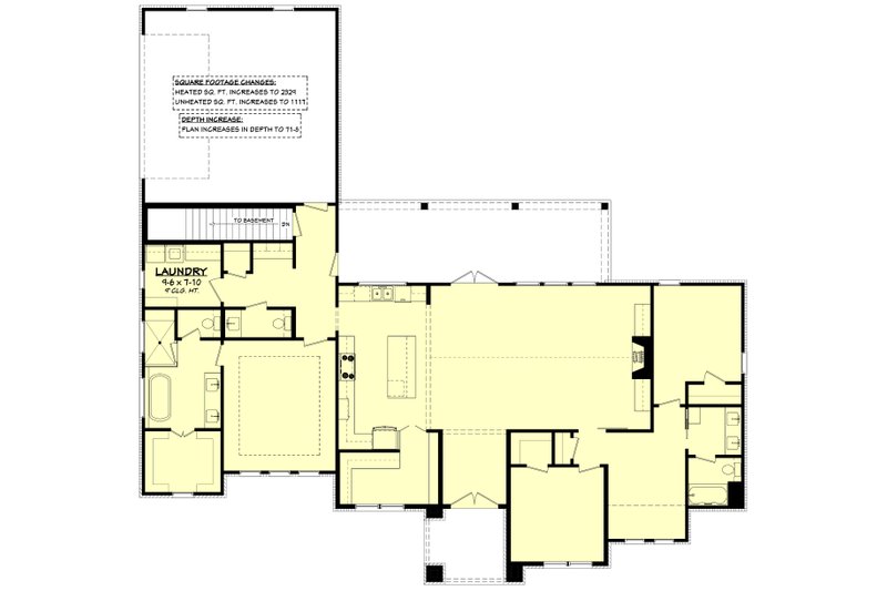 Home Plan - Floor Plan - Other Floor for Traditional House Plan #430-311 - 3 bed, 2.5 bath