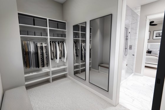 Interior - Master Bedroom 2 for Farmhouse House Plan #51-1261 - 3 bed, 3.5 bath