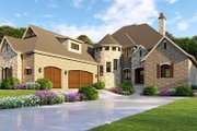 European Style House Plan - 5 Beds 3.5 Baths 4719 Sq/Ft Plan #923-111 