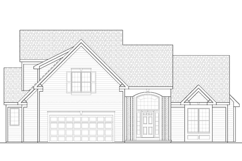 House Plan Design - Traditional Exterior - Front Elevation Plan #328-394
