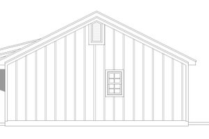 Exterior - Other Elevation 1 for Traditional House Plan #932-447 - 2 bed, 2 bath