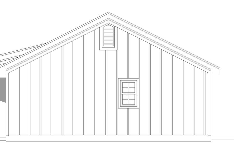 House Blueprint - Exterior - Other Elevation 1 for Traditional House Plan #932-447 - 2 bed, 2 bath