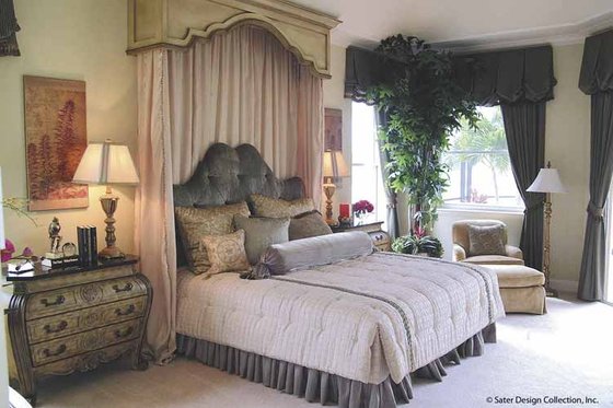 Interior - Master Bedroom for Mediterranean House Plan #930-415 - 3 bed, 3 bath