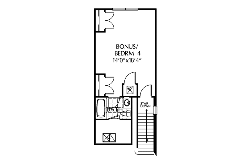 Home Plan - Floor Plan - Other Floor for Ranch House Plan #999-170 - 3 bed, 3.5 bath