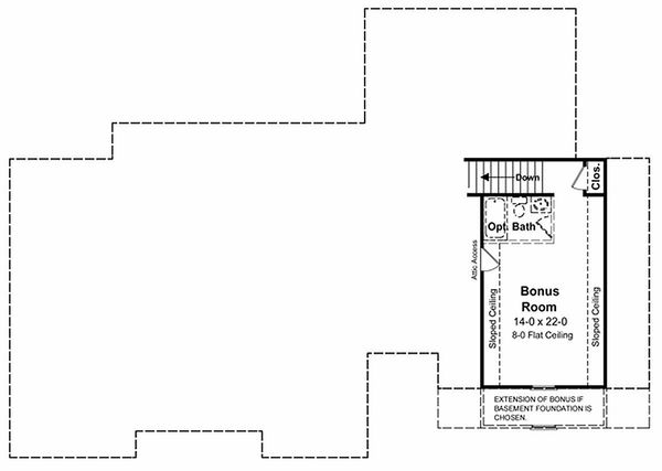 Architectural House Design - Southern Floor Plan - Other Floor Plan #21-102