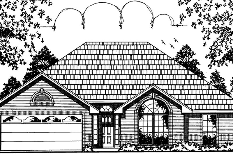 House Plan Design - Country Exterior - Front Elevation Plan #42-678