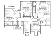Traditional Style House Plan - 4 Beds 5.5 Baths 4610 Sq/Ft Plan #1054-20 
