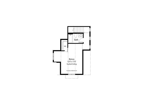 Floor Plan - Other Floor for Country House Plan #938-64 - 3 bed, 2.5 bath