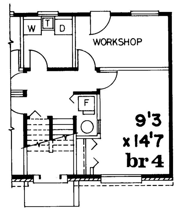 House Blueprint - Contemporary Floor Plan - Other Floor Plan #47-709